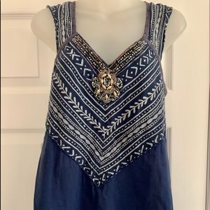 Free People embellished sleeveless top